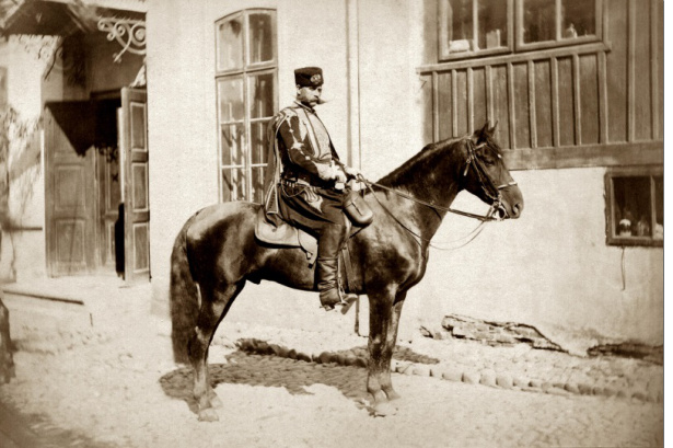 Болгарской воевода из свиты великого князя Николая Николаевича, октябрь 1877 г.