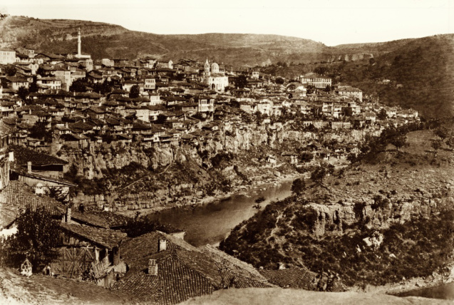 Вид на Тырново, июль 1877 г.