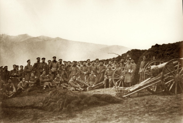 Батарея по линии Шандроник – Араба – Конак, 1877 г.