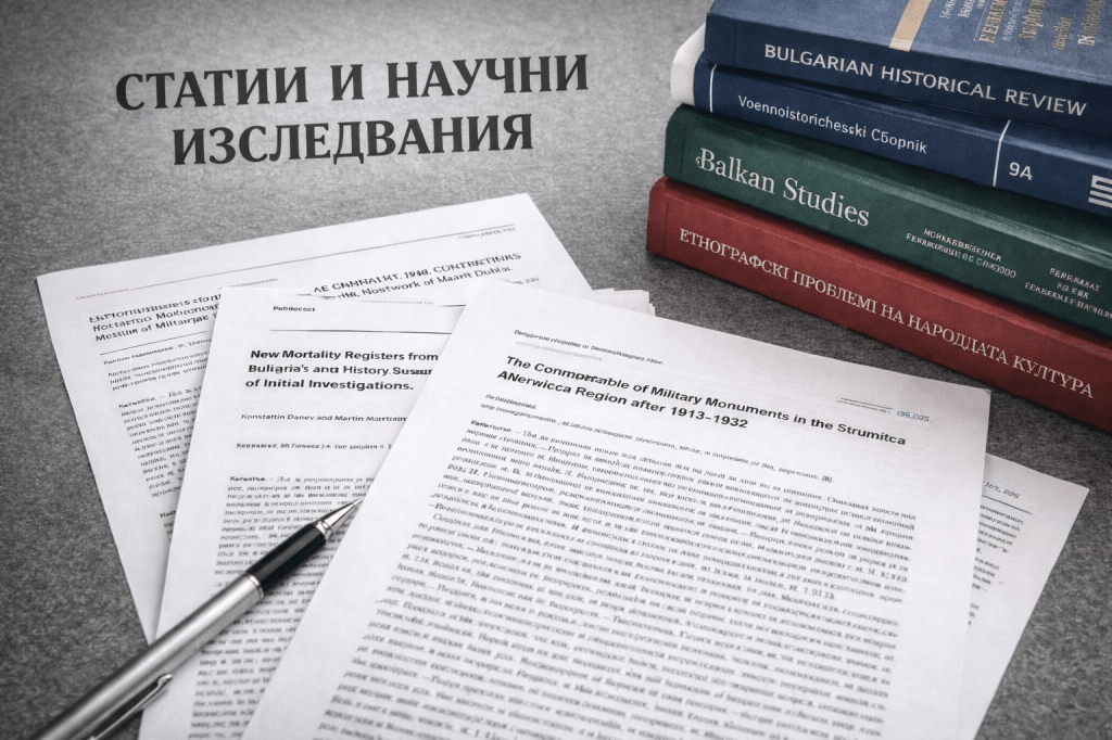 Статии и научни изследвания по&nbsp;проекта